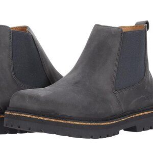 NEW Birkenstock Stalon II Black Leather Ankle Boots Shoes Euro 37 Womens 6